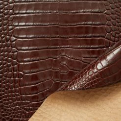 C24VV0105 | Croc Embossed Shiny Calf