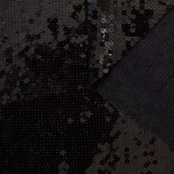 M21C00062 | Sequins Stretch Tulle 7 M21C00062 | Sequins Stretch Tulle -Nona Source Shop M21C00062 Black 01