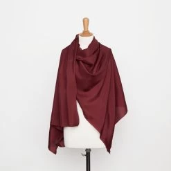 T20A00001 | Silk Pongee -Nona Source Shop T20A00001 Merlot 02