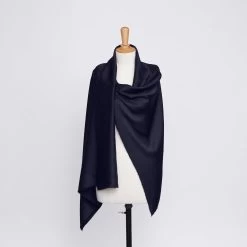 T20A00005 | Double Face Silk Drap Satin 40 T20A00005 | Double Face Silk Drap Satin -Nona Source Shop T20A00005 BaritoneBlue 02