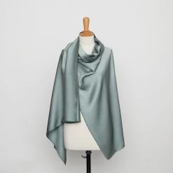 T20A00005 | Double Face Silk Drap Satin 30 T20A00005 | Double Face Silk Drap Satin -Nona Source Shop T20A00005 ChinoisGreen 02