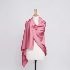 T20A00005 | Double Face Silk Drap Satin 24 T20A00005 | Double Face Silk Drap Satin -Nona Source Shop T20A00005 DesertRose 02