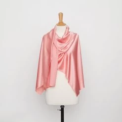 T20A00006 | Silk Crepe Back Satin -Nona Source Shop T20A00006 FlamingoPlume 02