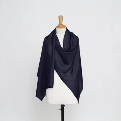 T20A00010 | Washed Silk Pongee -Nona Source Shop T20A00010 NavyBlazer 02