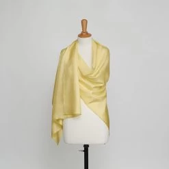 T20A00010 | Washed Silk Pongee -Nona Source Shop T20A00010 PaleBanana 02