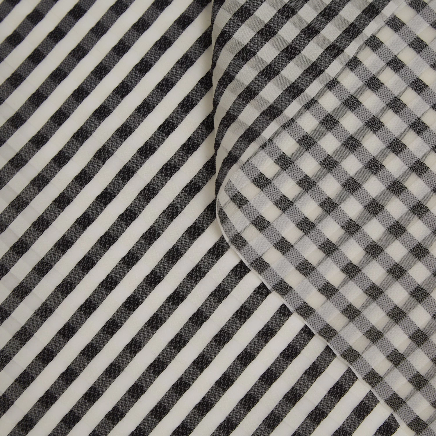 T20A00022 | Silk And Wool See Through Gingham 3 T20A00022 | Silk And Wool See Through Gingham
