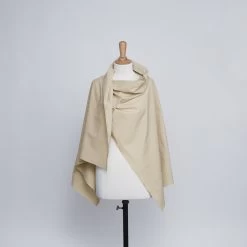 T20A00046 | Washed Cotton Poplin -Nona Source Shop T20A00046 PaleKhaki 02