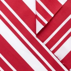 T20A00053 | Triple Stripe Cotton Poplin 8 T20A00053 | Triple Stripe Cotton Poplin -Nona Source Shop T20A00053 HauteRed 01