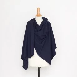 T20A00093 | Wool Faille 11 T20A00093 | Wool Faille -Nona Source Shop T20A00093 EveningBlue 02