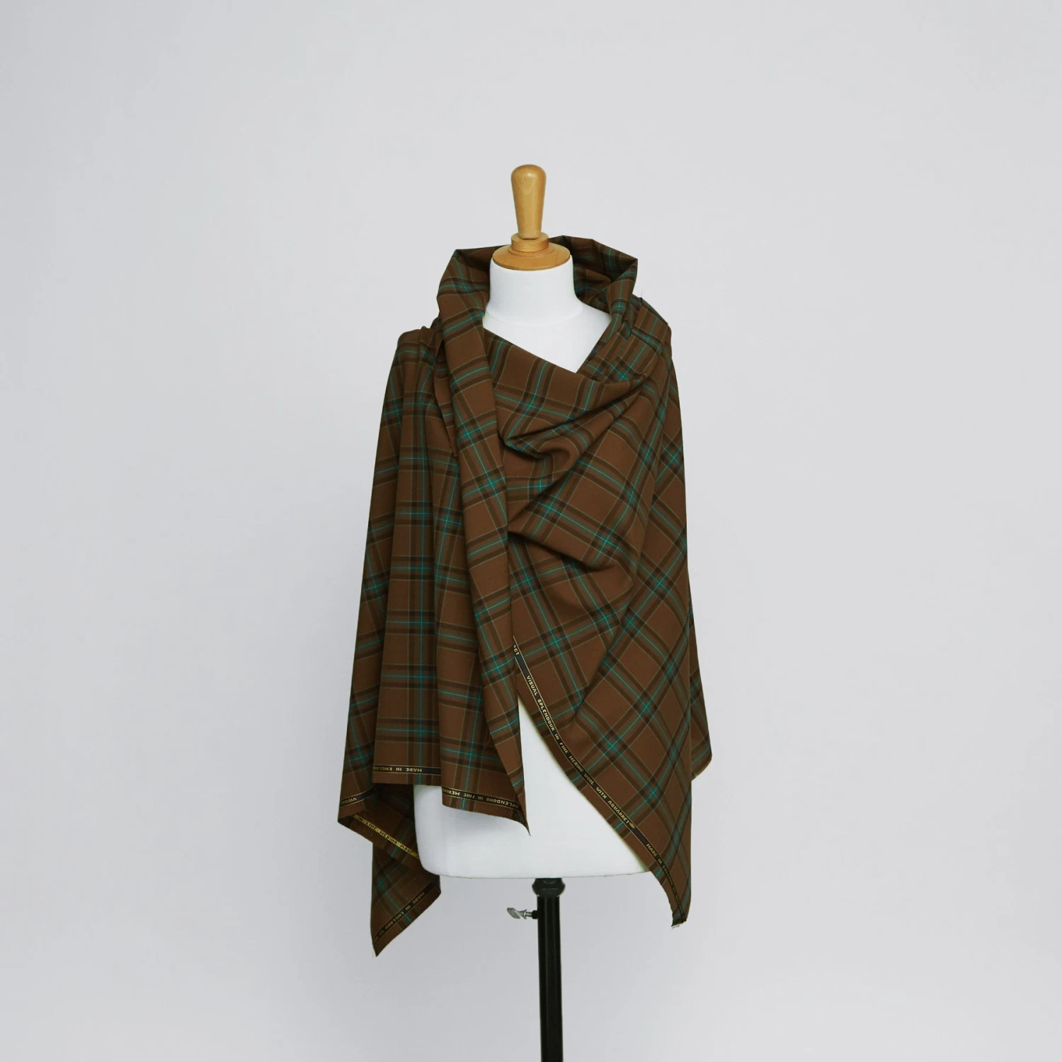 T20A00117 | WR Check Merino Wool 4 T20A00117 | WR Check Merino Wool - Image 2