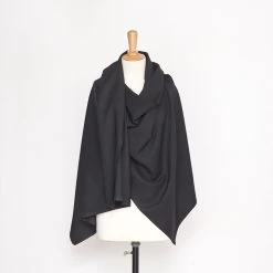 T20A00162 | Wool And Mohair Suiting -Nona Source Shop T20A00162 Black 02