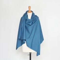 T20A00162 | Wool And Mohair Suiting -Nona Source Shop T20A00162 MoroccanBlue 02