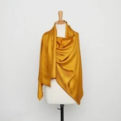 T20A00170 | Washed Silk Twill -Nona Source Shop T20A00170 IncaGold 02