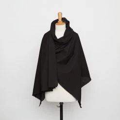 T20A00171 | Cotton And Linen Micro Faille 9 T20A00171 | Cotton And Linen Micro Faille -Nona Source Shop T20A00171 Black 02