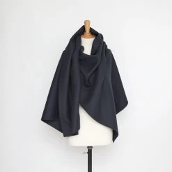 T20A00206 | Splittable Wool Gabardine -Nona Source Shop T20A00206 DressBlues 02