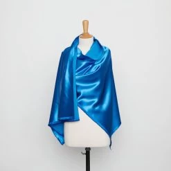 T20A00275 | Glossy Fluid Satin 17 T20A00275 | Glossy Fluid Satin -Nona Source Shop T20A00275 BellwetherBlue 02