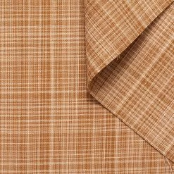 T20A00286 | Double Face Graphic Check Coating -Nona Source Shop T20A00286 GoldenBrown 01