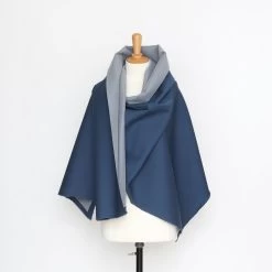 T20A00304 | Heavy Soft Wool Diagonal -Nona Source Shop T20A00304 PageantBlue 02