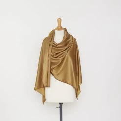 T21B00384 | Cupro Twill Lining -Nona Source Shop T21B00384 PaleGold 02