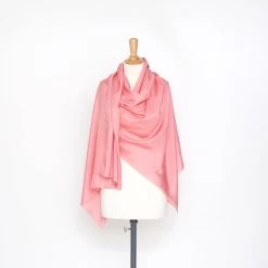 T21B00389 | Silk Pongee 11 T21B00389 | Silk Pongee -Nona Source Shop T21B00389 FlamingoPink 01