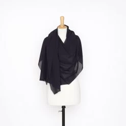 T21B00443 | Water Repellent Sheer Wool Suiting -Nona Source Shop T21B00443 DressBlues 02