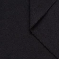 T21B00482 | Water Repellent Splittable Wool & Cashmere Brushed Tricotine -Nona Source Shop T21B00482 Black 01