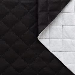 T21B00526 | Silk Satin Diamond Quilted -Nona Source Shop T21B00526 Black 01