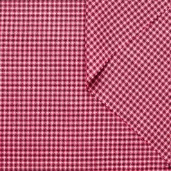 T21C00590 | Virgin Wool Check Jacquard -Nona Source Shop T21C00590 Barberry 01