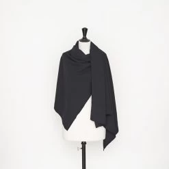 T22A01031 | Water Repellent Viscose Gabardine -Nona Source Shop T22A01031 Black 02