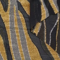 T22A01106 | Lamé Zebra Silk Crepe