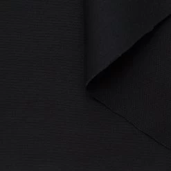 T22A01120 | Double Face Wool & Silk Cady -Nona Source Shop T22A01120 Black 01