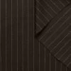 T22A01130 | Pinstripes Wool Flannel 1 T22A01130 | Pinstripes Wool Flannel -Nona Source Shop T22A01130 BlackCoffee 01