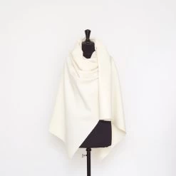 T22A01141 | Double Face Wool Twill -Nona Source Shop T22A01141 Ivory 02