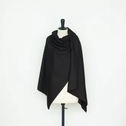 T22A01420 | Cotton & Silk Poplin -Nona Source Shop T22A01420 Black 02