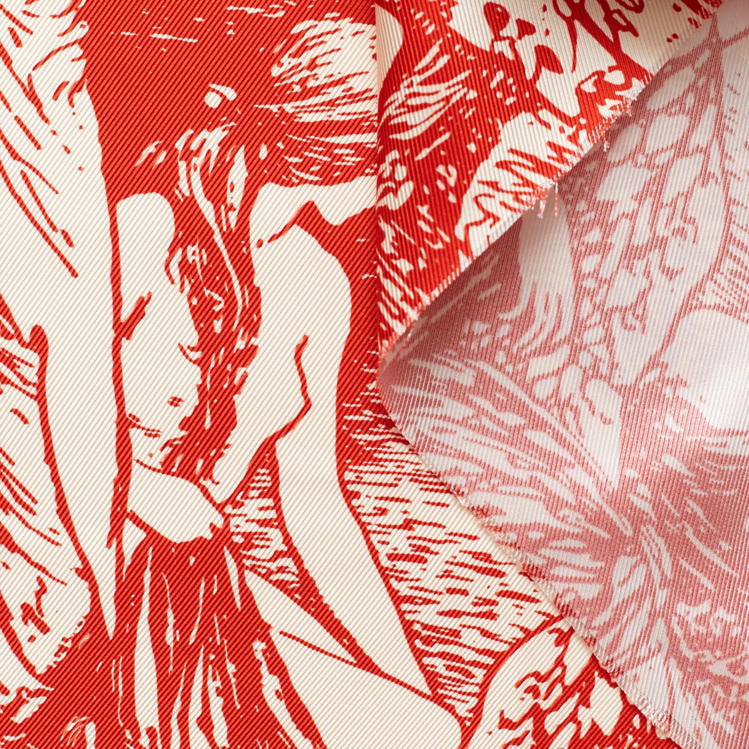 T22A01445 | Figure Printed Silk Twill 3 T22A01445 | Figure Printed Silk Twill