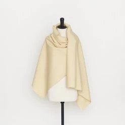 T22A01519 | Wool Grain De Poudre Suiting -Nona Source Shop T22A01519 Vanilla 02