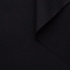 T22A01543 | Textured Viscose & Silk Gazar -Nona Source Shop T22A01543 Black 01