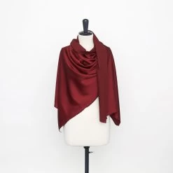 T22A01566 | Stretch Crepe Satin -Nona Source Shop T22A01566 Cabernet 02