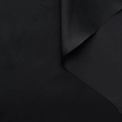 T22A01591 | Double Face Silk Drap Satin 19 T22A01591 | Double Face Silk Drap Satin -Nona Source Shop T22A01591 Black 01