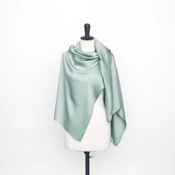 T22A01591 | Double Face Silk Drap Satin 13 T22A01591 | Double Face Silk Drap Satin -Nona Source Shop T22A01591 SlateGray 02