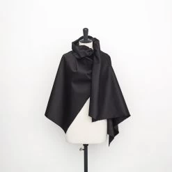 T22A01618 | Double Face Wool & Silk Satin -Nona Source Shop T22A01618 Black 02