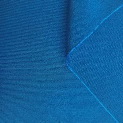 T22A01704 | Double Face Wool & Silk Crepe -Nona Source Shop T22A01704 SnorkelBlue 01