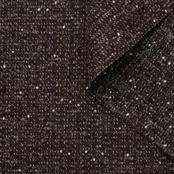 T22A01778 | Double Face Bouclé Wool Tweed -Nona Source Shop T22A01778 CoffeeBean 01