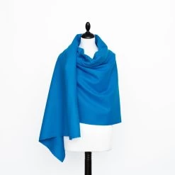 T22A01817 | Double Face Brushed Wool Drap -Nona Source Shop T22A01817 SwedishBlue 02