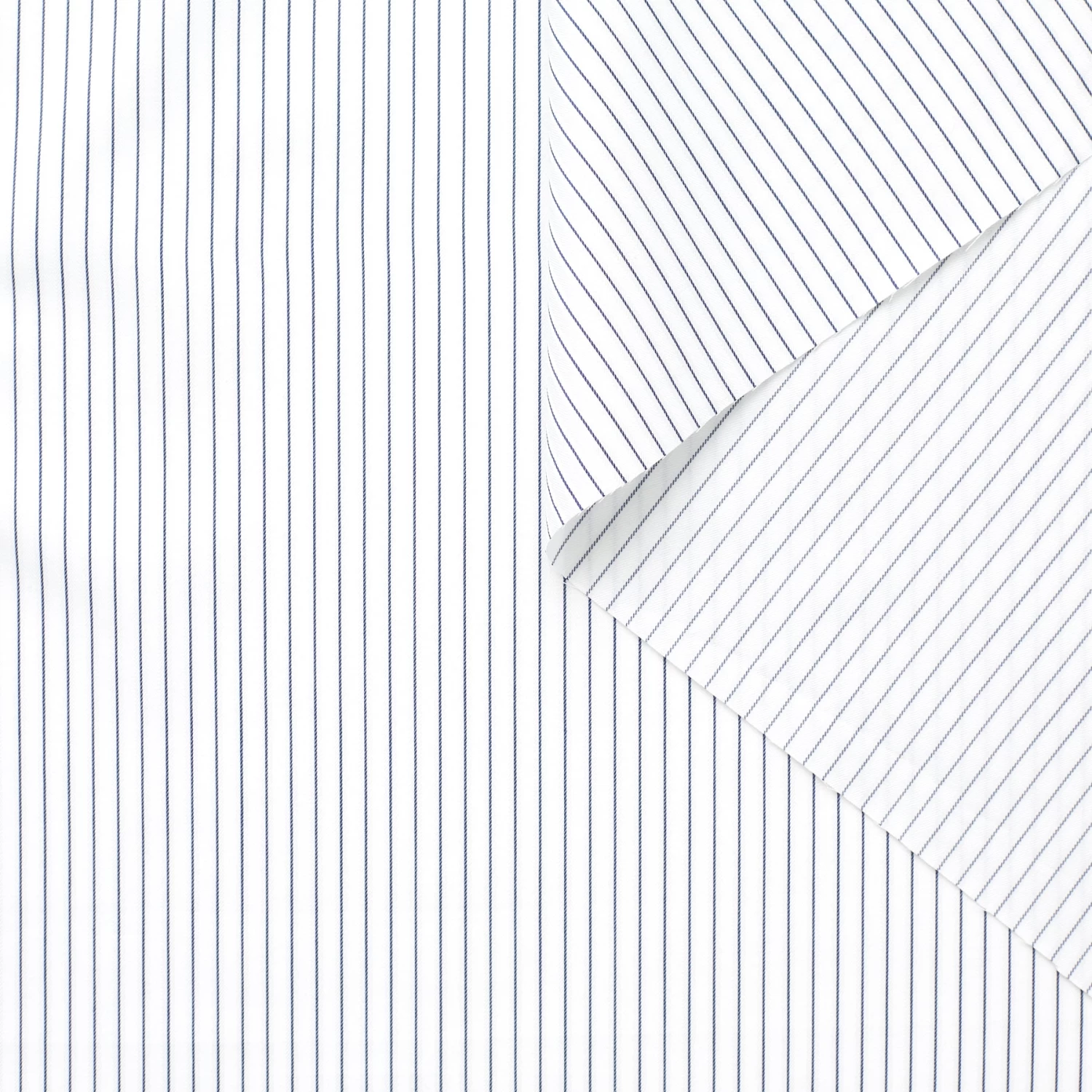T22A01869 | Striped Herringbone Coton Poplin 5 T22A01869 | Striped Herringbone Coton Poplin - Image 3