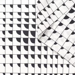 T22A02110 | Geometric Print Silk