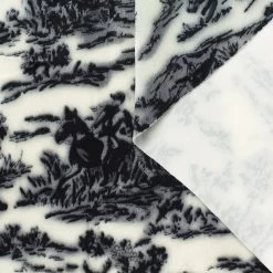 T22A02266 | Jouy Print Velvet