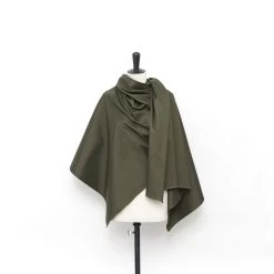 T22A02305 | Wool & Silk Suiting -Nona Source Shop T22A02305 RifleGreen 02