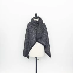 T22A02366 | Melange Wool Tweed 7 T22A02366 | Melange Wool Tweed -Nona Source Shop T22A02366 PageantBlue 02