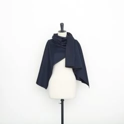 T22A02707 | Splittable Lustre Gabardine -Nona Source Shop T22A02707 DressBlues 02